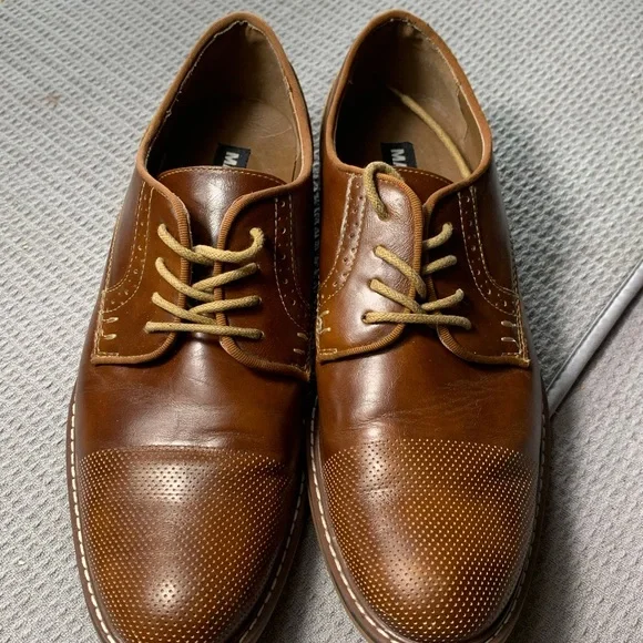 Steve Madden Men's Brown Dress Oxford Shoes WM910771 size 8.5 M sku164 Steve Madden Men's Brown Dress Oxford Shoes WM910771 size 8.5 M sku164